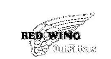 red wing logo boots font
