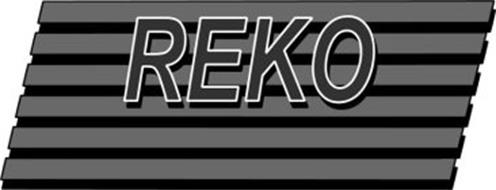 REKO Trademark of REKO International Group, Inc.. Serial Number ...