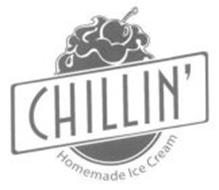 CHILLIN' HOMEMADE ICE CREAM Trademark of RITZY'S INTERNATIONAL, LTD ...