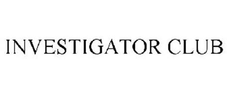 Investigator Club Trademark Of Robert Leslie Publishing