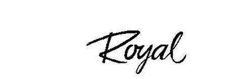 ROYAL Trademark of ROYAL METAL MANUFACTURING COMPANY. Serial Number ...