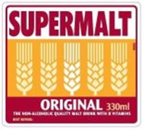 SUPERMALT ORIGINAL THE NON-ALCOHOLIC QUALITY MALT DRINK WITH B VITAMINS ...