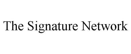 THE SIGNATURE NETWORK