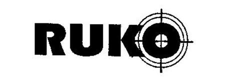  RUKO  Trademark of Ruko  of Canada Ltd Serial Number 