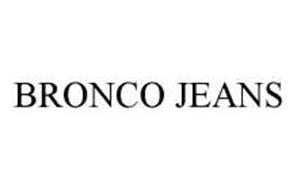 BRONCO JEANS Trademark of SAFAWI ALI W. Serial Number: 78454957 ...