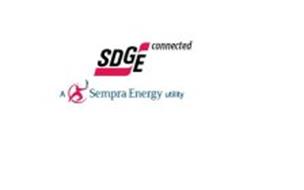 SDG&E CONNECTED A SEMPRA ENERGY UTILITY Trademark of SAN DIEGO GAS & ELECTRIC COMPANY. Serial ...