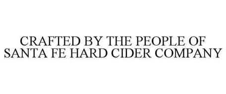 CRAFTED BY THE PEOPLE OF SANTA FE HARD CIDER COMPANY