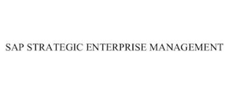 SAP STRATEGIC ENTERPRISE MANAGEMENT