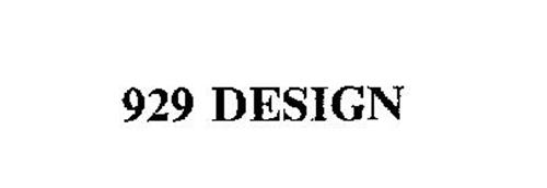 929 Design Trademark Of Schawk, Inc. Serial Number: 75663412 