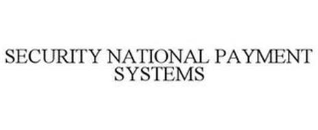 SECURITY NATIONAL PAYMENT SYSTEMS