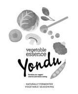 VEGETABLE ESSENCE YONDU REVITALIZE YOURVEGGIES! GREAT FOR PLANT-BASED COOKING. NATURALLY FERMENTED VEGETABLE SEASONING