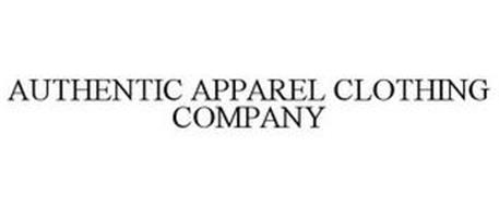 AUTHENTIC APPAREL CLOTHING CO. Trademark of Shaw, Alonzo, D. Serial ...