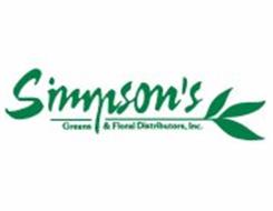 SIMPSON'S GREENS & FLORAL DISTRIBUTORS, INC.