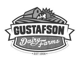 GUSTAFSON DAIRY FARMS EST 1908 X Trademark of Southeast Milk, Inc ...