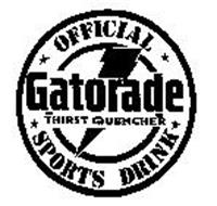 thirst gatorade quencher drink official sports trademark trademarkia alerts email logo