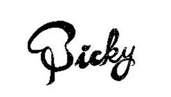 BICKY Trademark of Sundry Products, Inc.. Serial Number: 73210491 ...