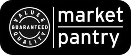 Value Quality Guaranteed Market Pantry Trademark Of Target