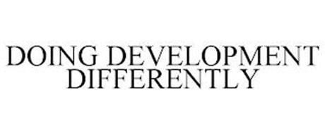 DOING DEVELOPMENT DIFFERENTLY