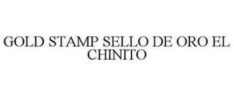 GOLD STAMP SELLO DE ORO EL CHINITO