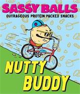 SASSY BALLS OUTRAGEOUS PROTEIN PACKED SNACKS SB NUTTY BUDDY