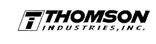 T Thomson Industries, Inc. Trademark Of Thomson Industries, Inc 