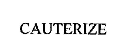 CAUTERIZE Trademark of Toe Music. Serial Number: 76508830 ...