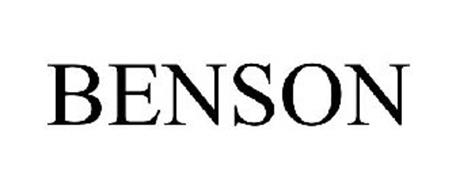 BENSON Trademark of TRANSCRAFT CORPORATION. Serial Number: 77547110