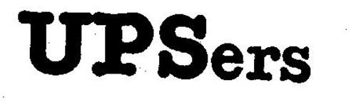 UPSERS Trademark of United Parcel Service of America, Inc. Serial ...