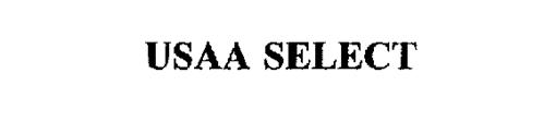 USAA SELECT Trademark of UNITED SERVICES AUTOMOBILE ...