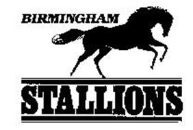 BIRMINGHAM STALLIONS Trademark of UNITED STATES FOOTBALL LEAGUE Serial ...