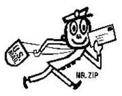 U.S. MAIL MR. ZIP Trademark of United States Postal Service. Serial ...