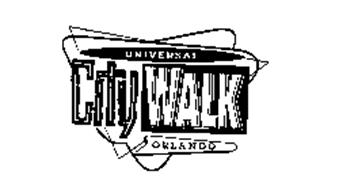 UNIVERSAL CITYWALK ORLANDO Trademark of UNIVERSAL CITY STUDIOS, INC