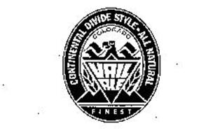 CONTINENTAL DIVIDE STYLE - ALL NATURAL VAIL ALE COLORADO FINEST