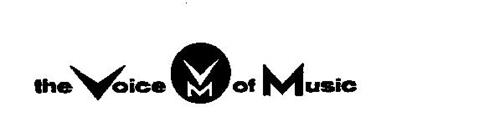 THE VOICE OF MUSIC VM Trademark of V-M CORPORATION. Serial Number ...