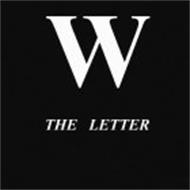 W THE LETTER