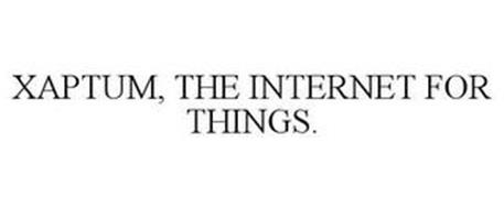 XAPTUM, THE INTERNET FOR THINGS.