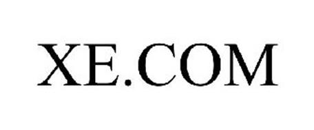 XE.COM Trademark of XE Corporation Serial Number: 85462815 ...