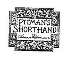PITTMAN'S SHORTHAND ISAAC PITMAN
