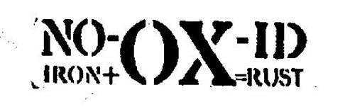 NO-OX-ID IRON RUST +=