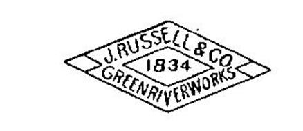 J. RUSSELL & CO. 1834 GREEN RIVER WORKS