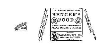 BENGER'S FOOD A DELICIOUS AND HIGHLY NUTRITIVE ALIMENT FOR INFANTS INVALIDS & THE AGED MANCHESTER ENGLAND BENGER'S FOOD LTD.