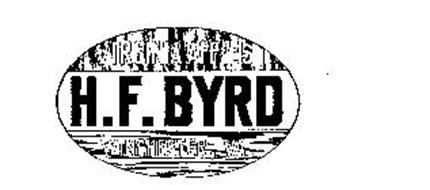 H.F. BYRD VIRGINIA APPLES WINCHESTER, VA.