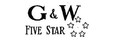 G & W FIVE STAR