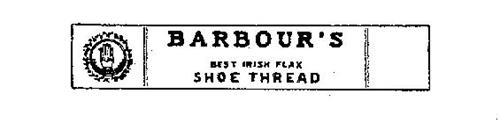 BARBOUR'S BEST IRISH FLAX SHOE THREAD TRADE MARK