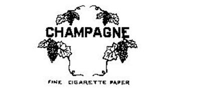 CHAMPAGNE FINE CIGARETTE PAPER