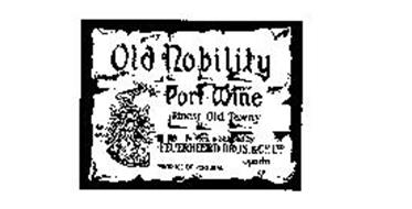 OLD NOBILITY PORT WINE FINEST OLD TAWNY BOTTLED & SHIPPED BY FEUERHEERD BROS. & CO., LTD. OPORTO PRODUCE OF PORTUGAL
