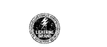 LIGHTNING BRAND THE BRITISH PORTLAND CEMENT MANUFACTURES LIMITED LONDON.