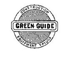 GREEN GUIDE CONSTRUCTION EQUIPMENT VALUES