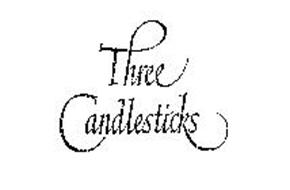 THREE CANDLESTICKS