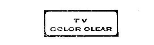 TV COLOR CLEAR